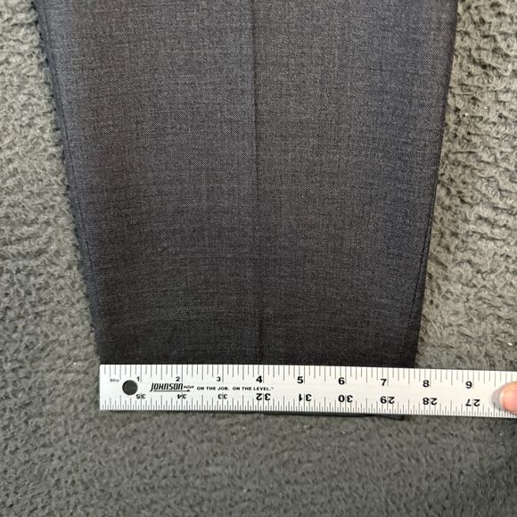 Suitsupply Pants Mens 36x29 Gray Brescia Slim Fit Super 110s VBC Wool Formal - Picture 13 of 14